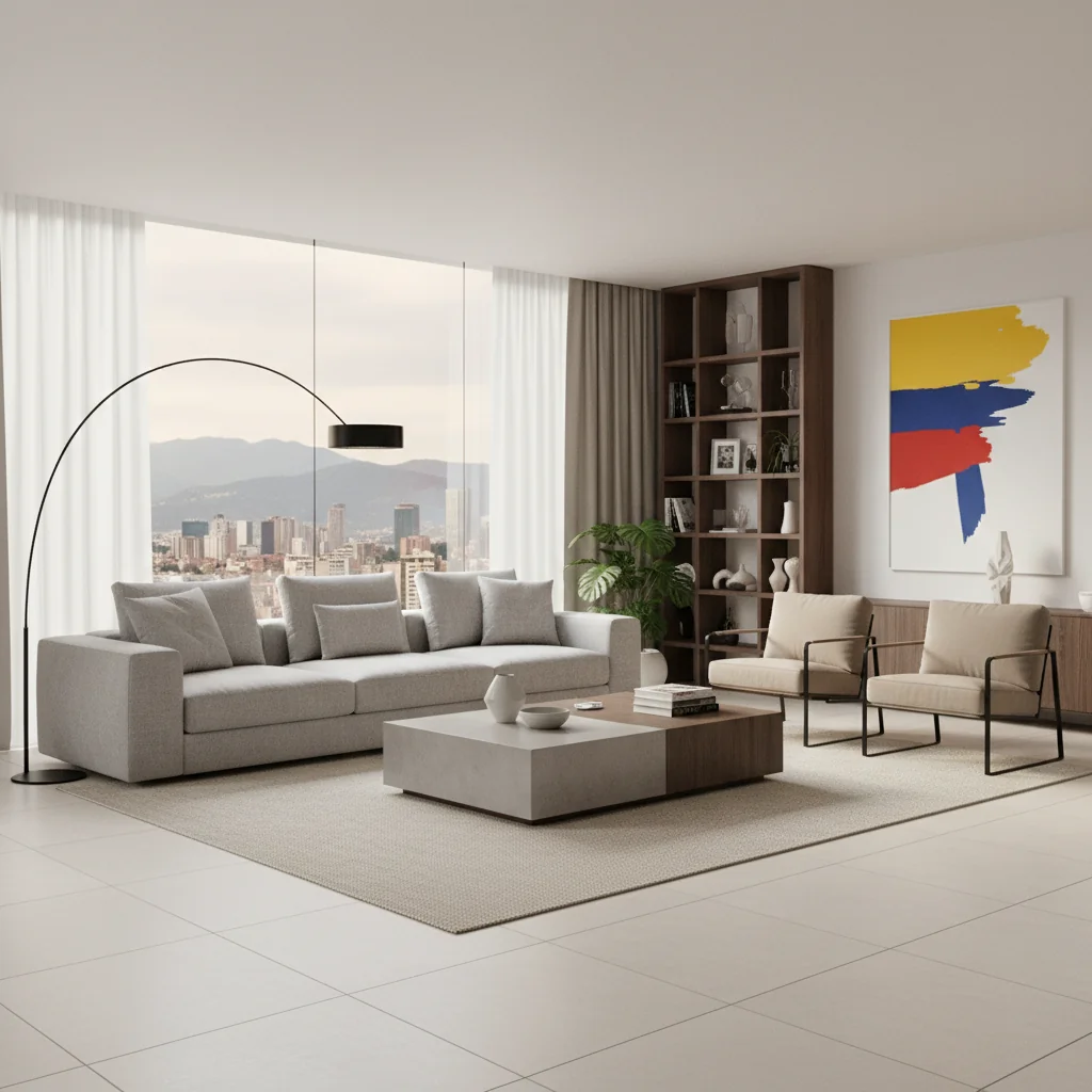 muebles para sala modernos en bogotá características y ventajas