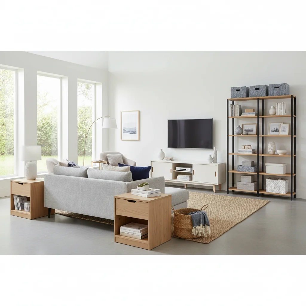 muebles para sala organización del hogar características y ventajas