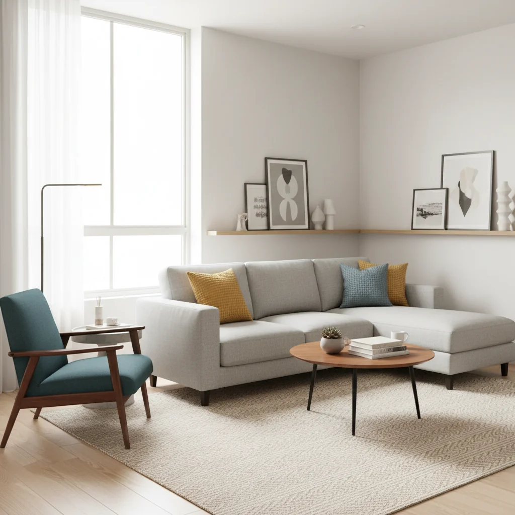 muebles para sala pequeña cómo elegir
