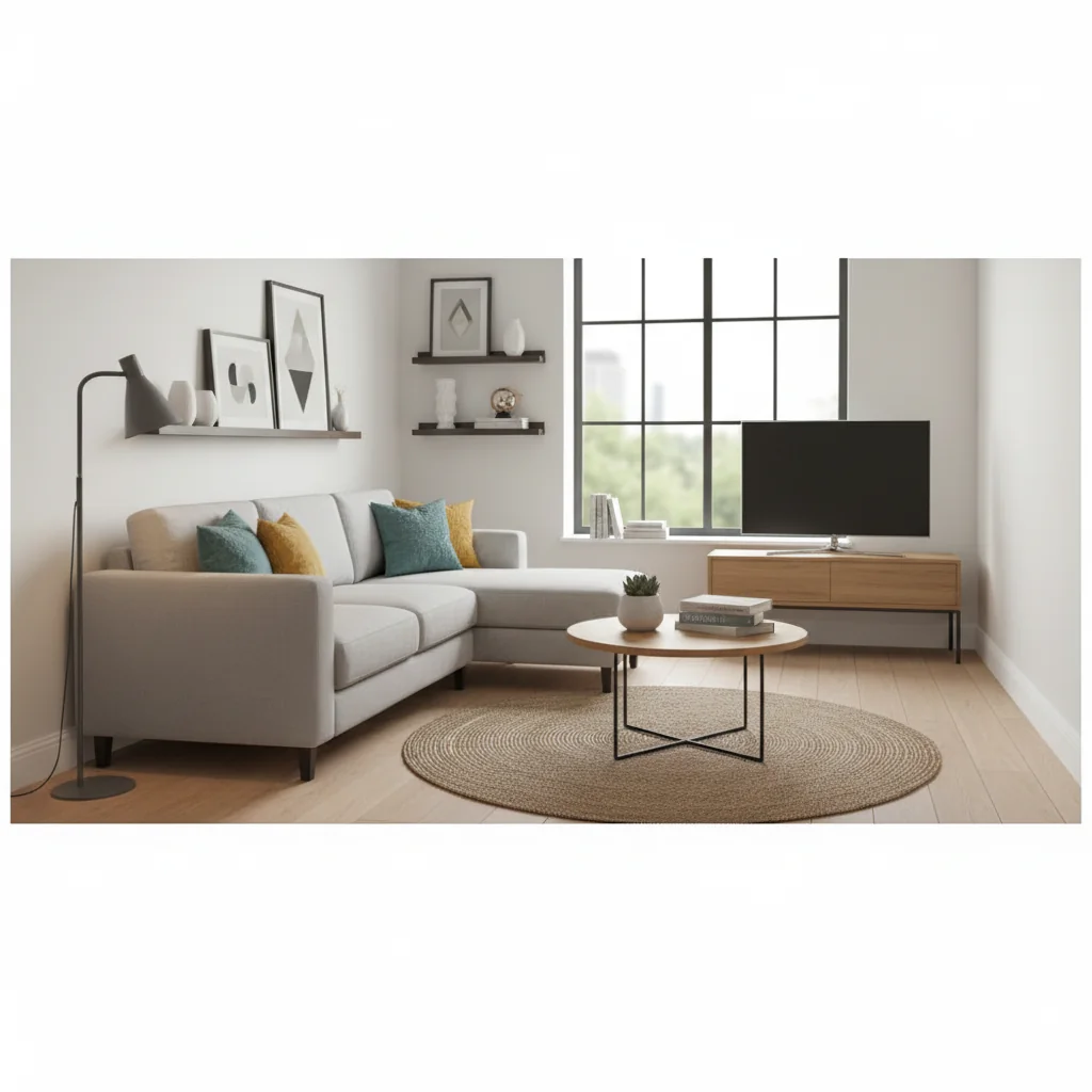 muebles para sala pequeña características y ventajas