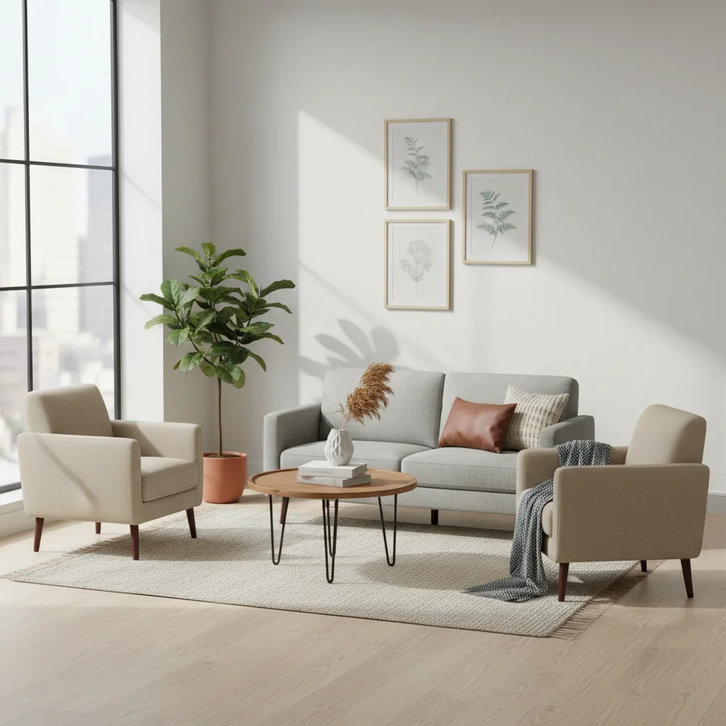 muebles para sala pequeña economicos — pisos y revestimientos en Colombia | Starhouse