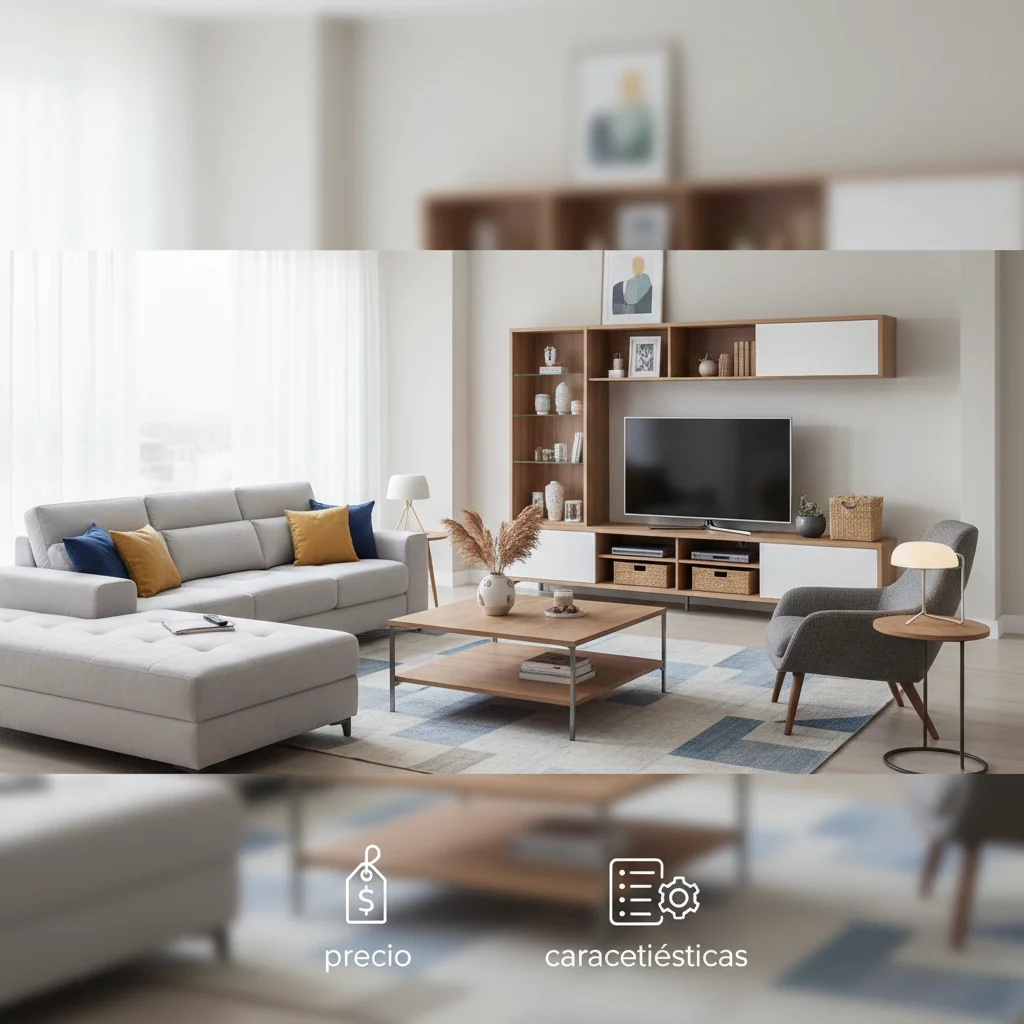 muebles para sala precio características y ventajas