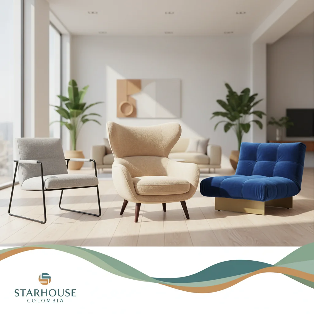 muebles para sala sillas características y ventajas