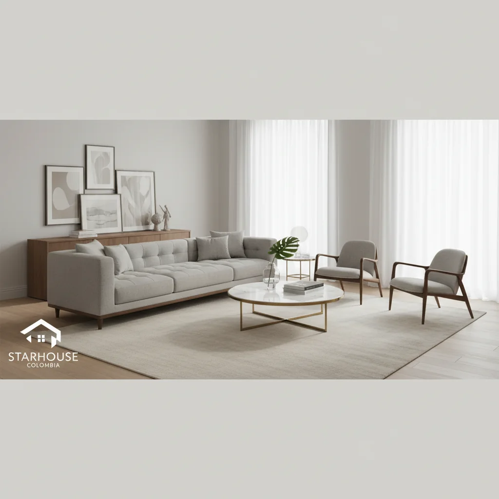 muebles para sala tipo europeo características y ventajas