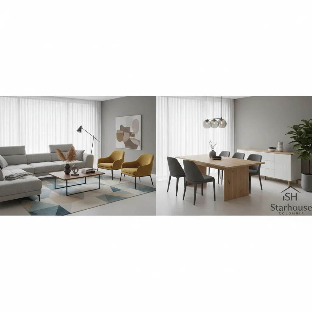 muebles para sala y comedor modernos características y ventajas