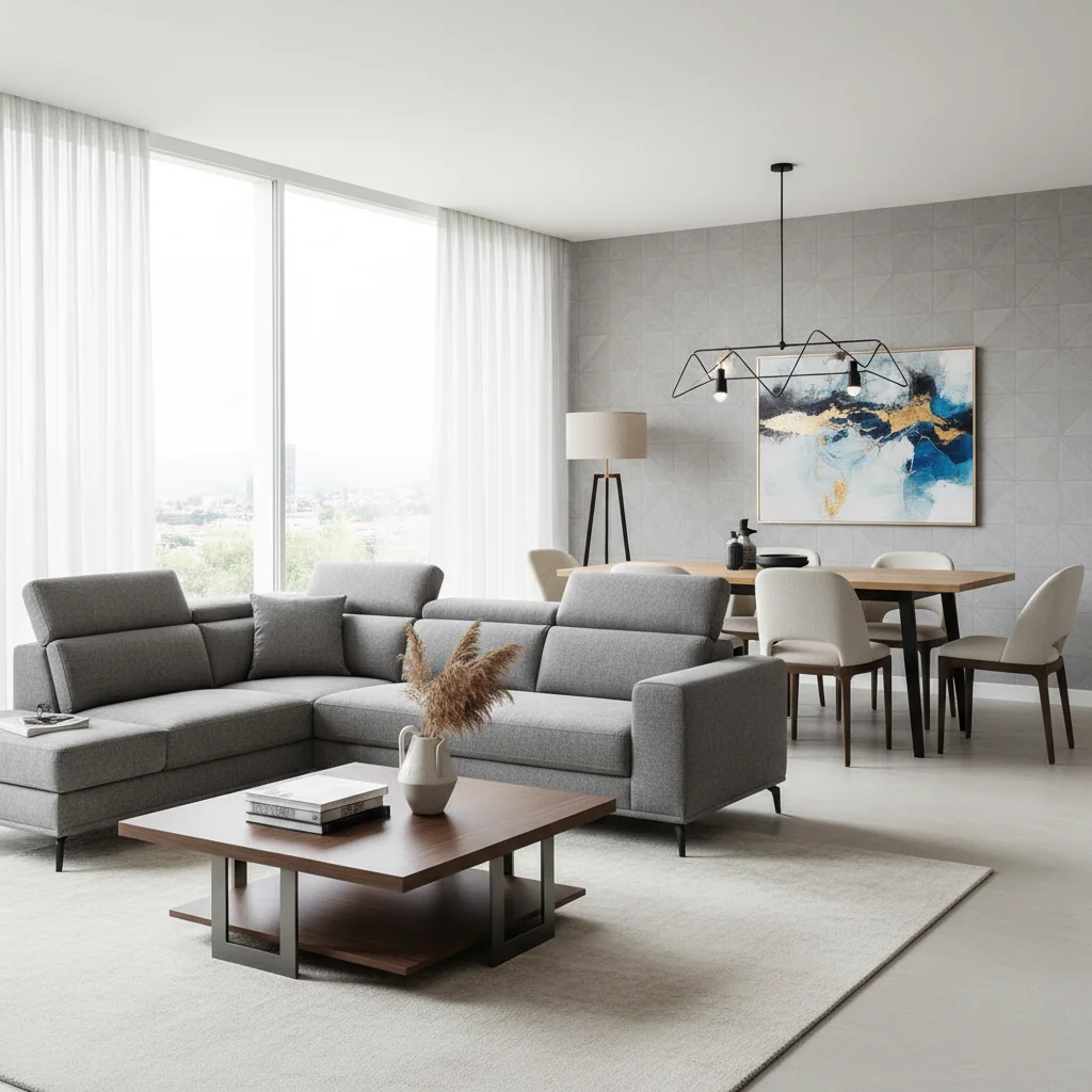 Renueva tu Hogar: Muebles Modernos para Sala y Comedor que Transformarán tus Espacios