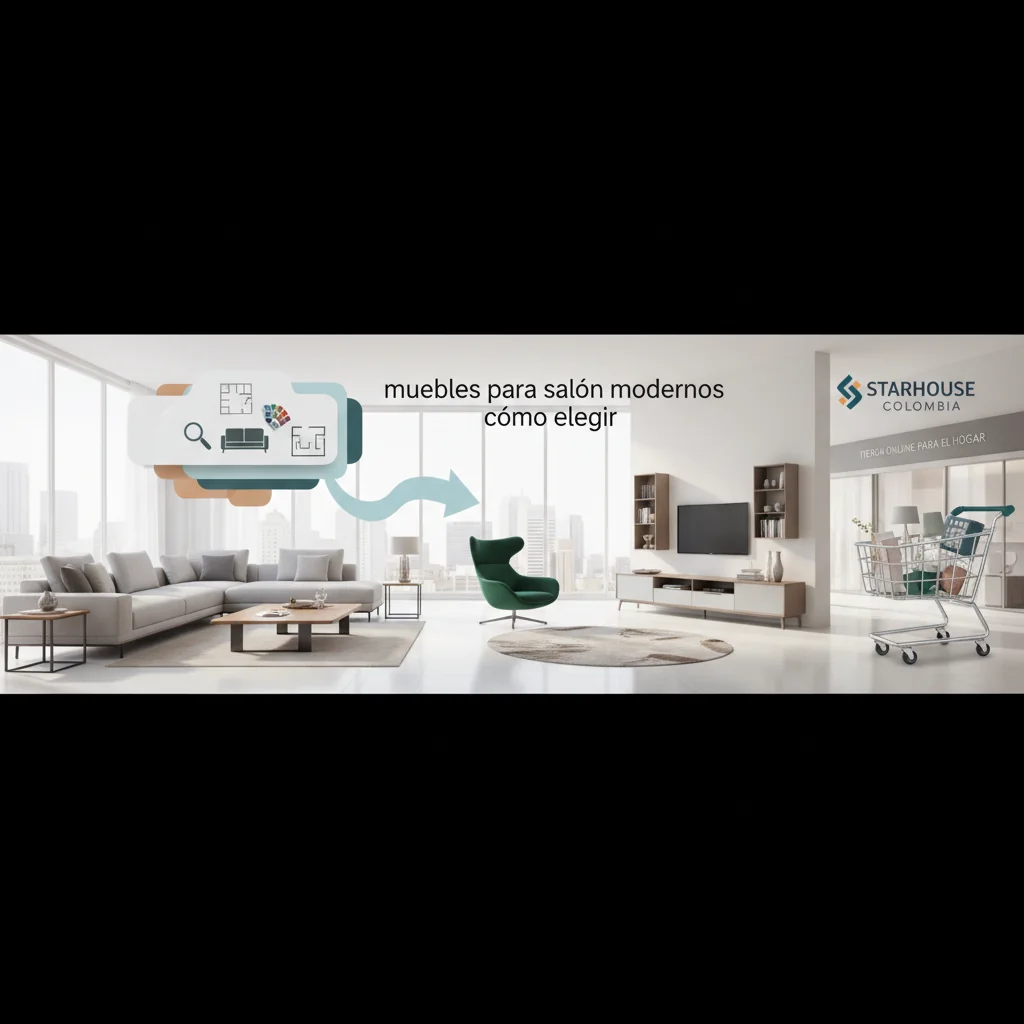 muebles para salon modernos cómo elegir