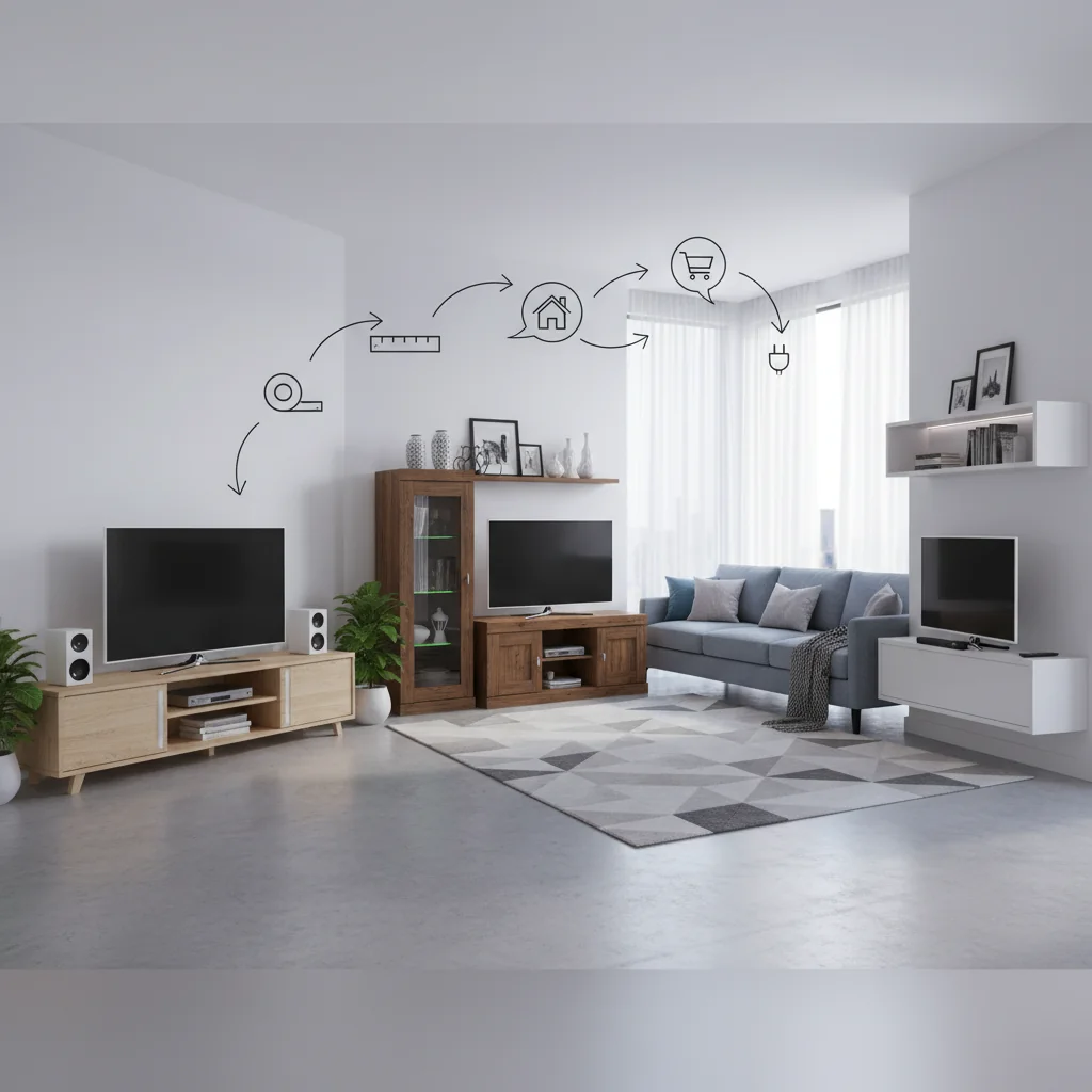 muebles para tv cómo elegir