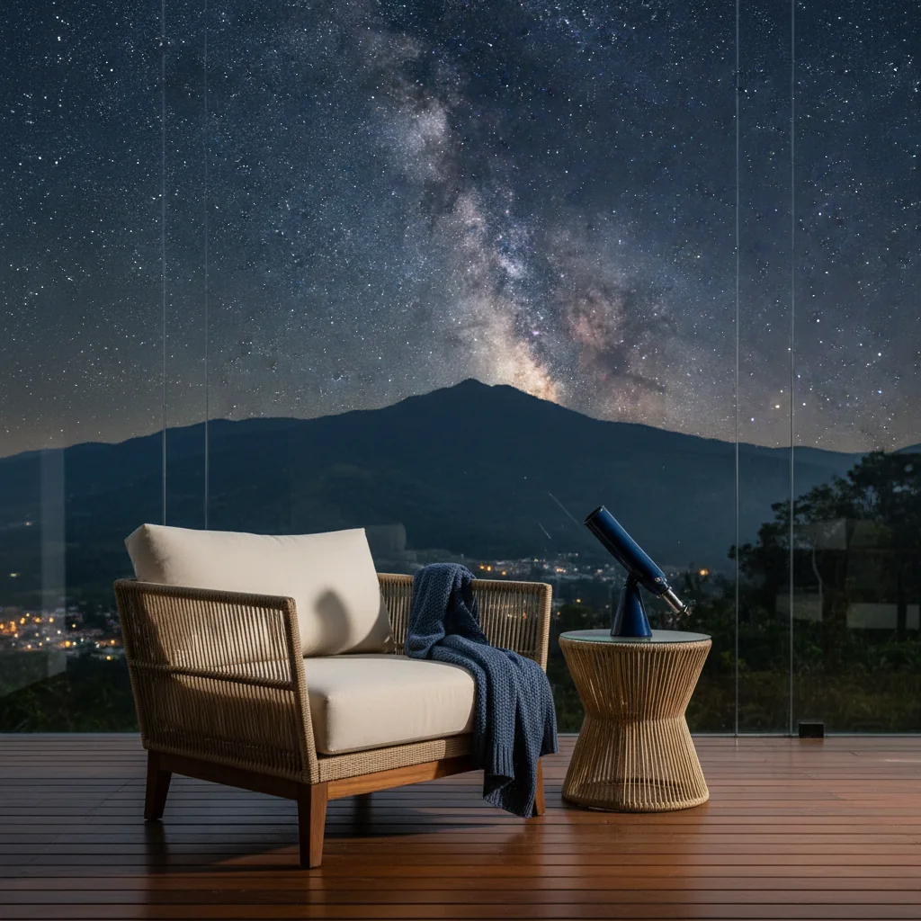 Descubre los Muebles Perfectos para Crear tu Propio Observatorio Estelar en Casa