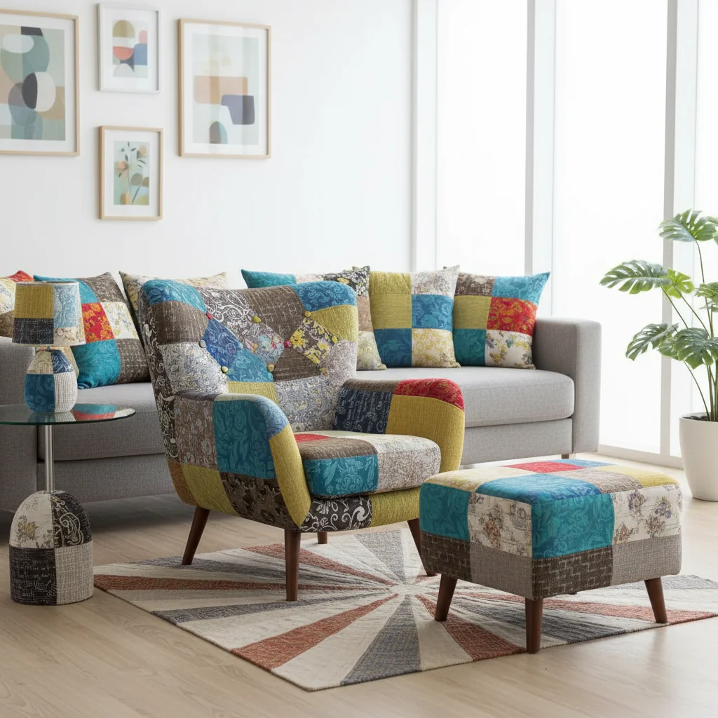 Muebles Patchwork: Dale un Toque Único y Lleno de Personalidad a tu Hogar