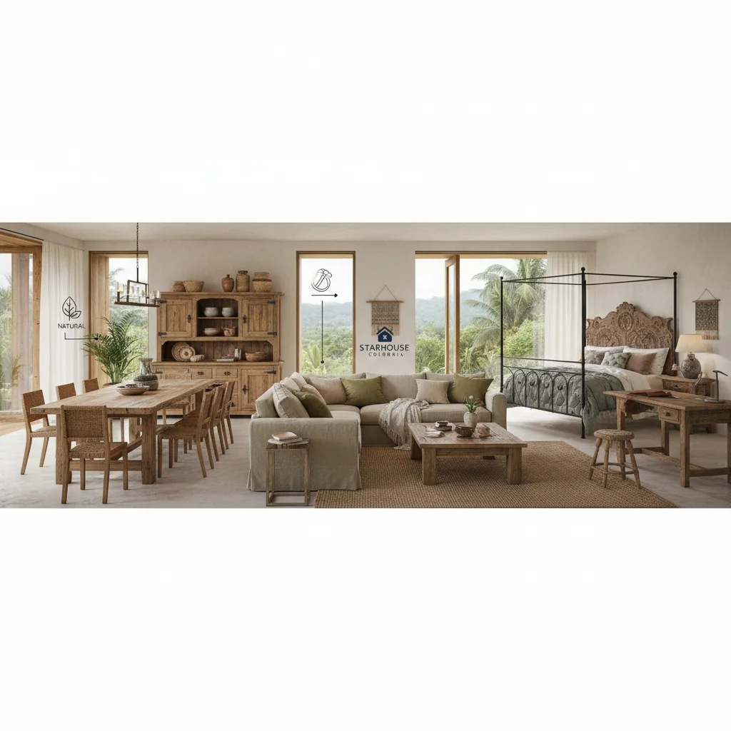 muebles rústicos características y ventajas