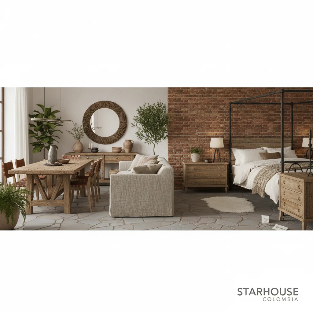 muebles rusticos características y ventajas