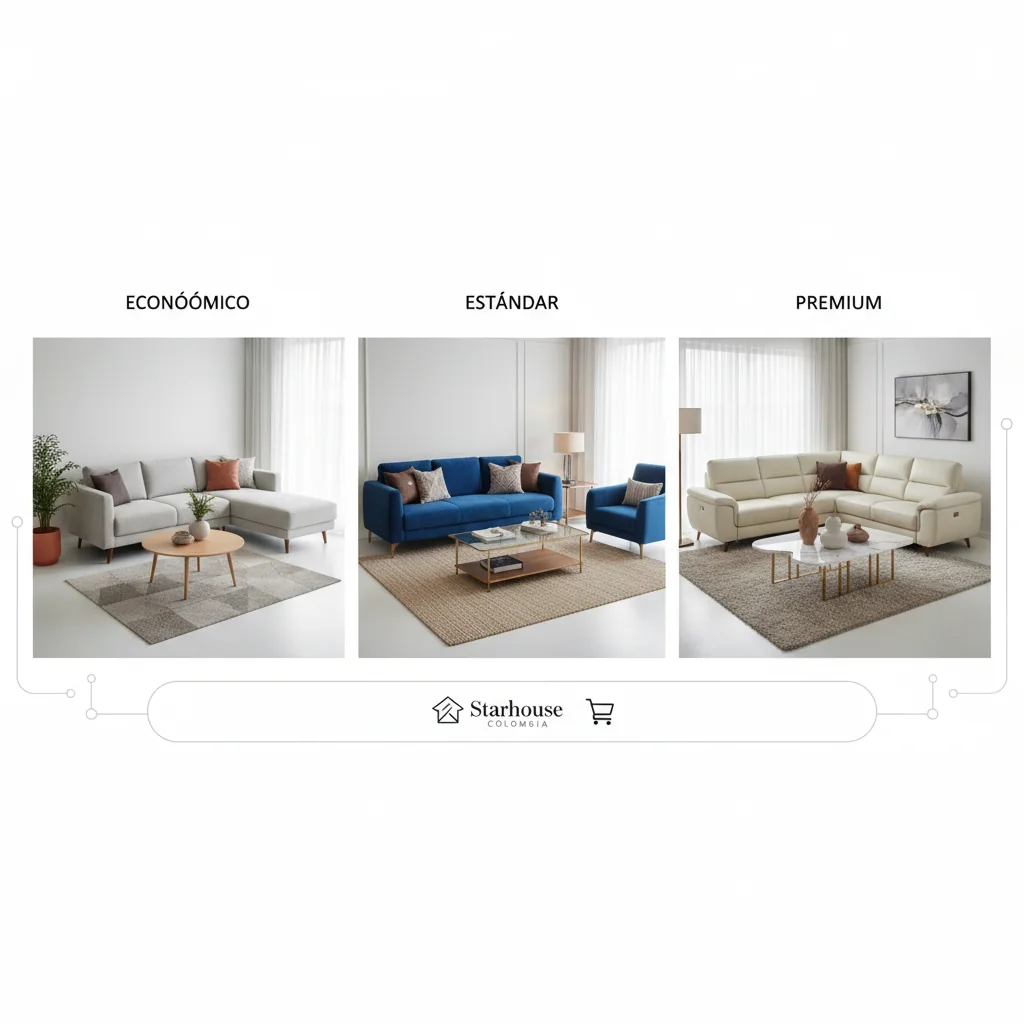 muebles sala precio características y ventajas