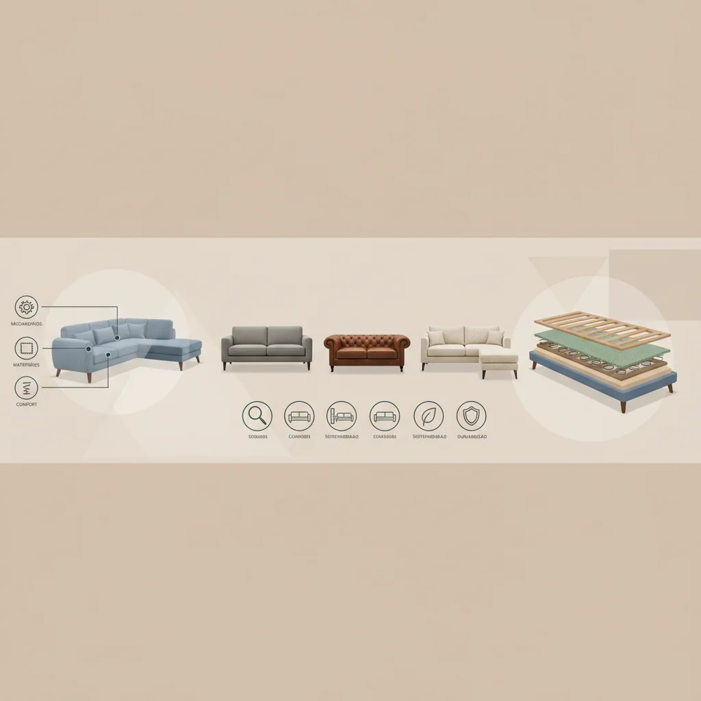 muebles sofa características y ventajas