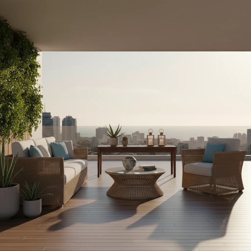 muebles terraza para sala características y ventajas