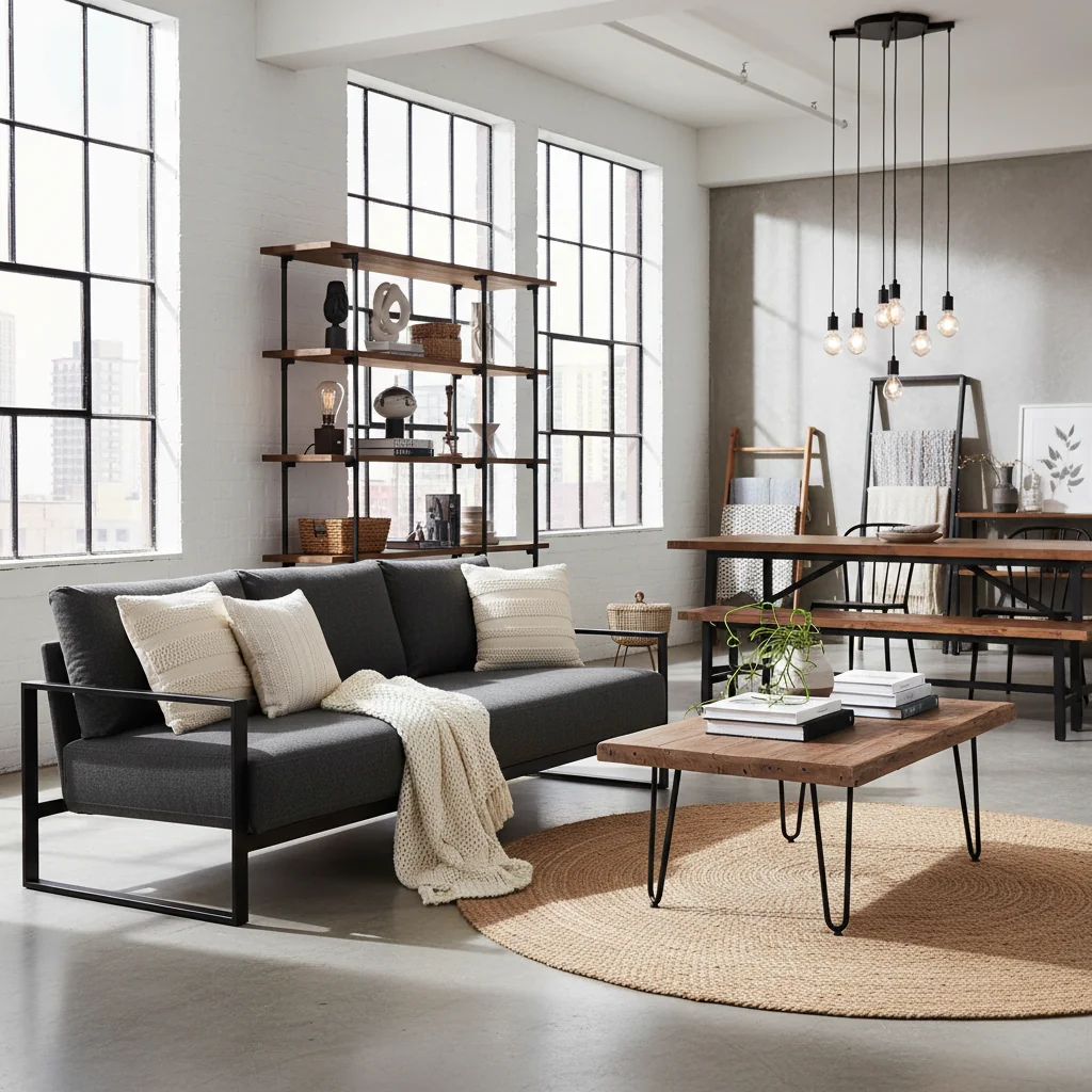 Descubre los Muebles Tipo Loft: Estilo Industrial y Funcionalidad para tu Hogar