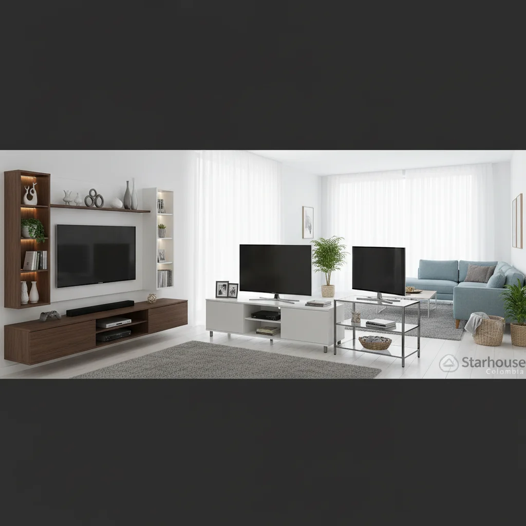 muebles tv sala cómo elegir