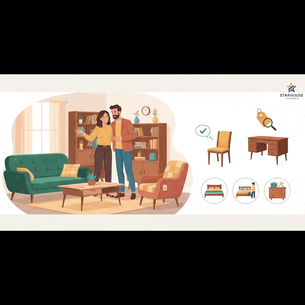 muebles usados cómo elegir