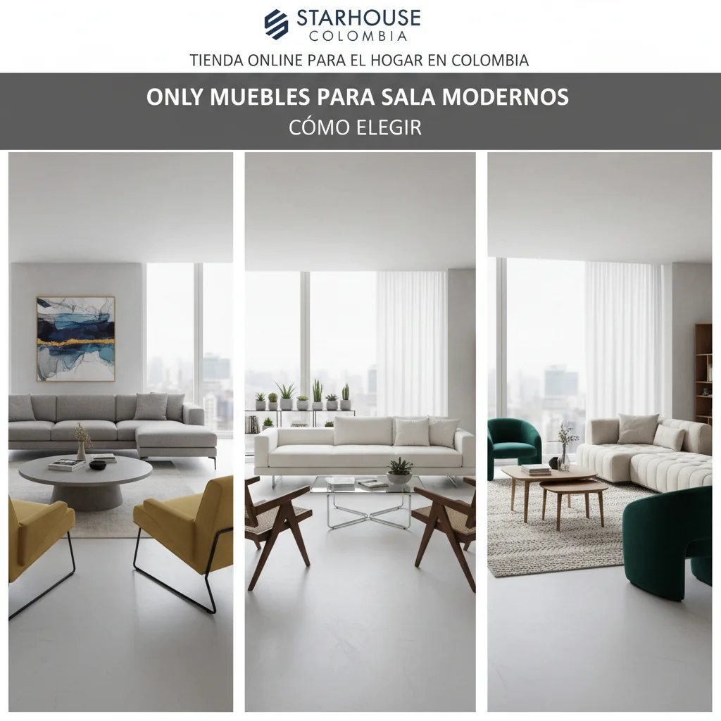 only muebles para sala modernos cómo elegir