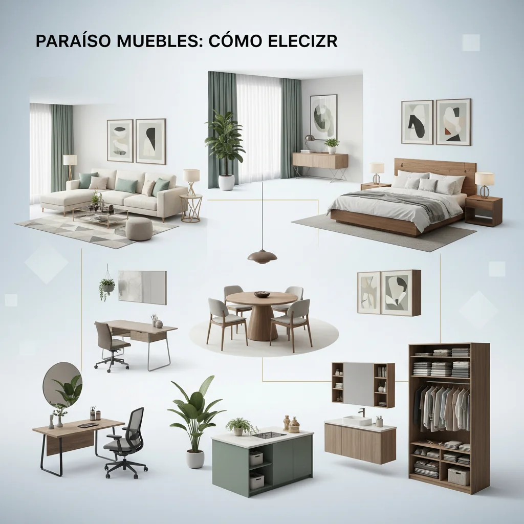 paraíso muebles cómo elegir