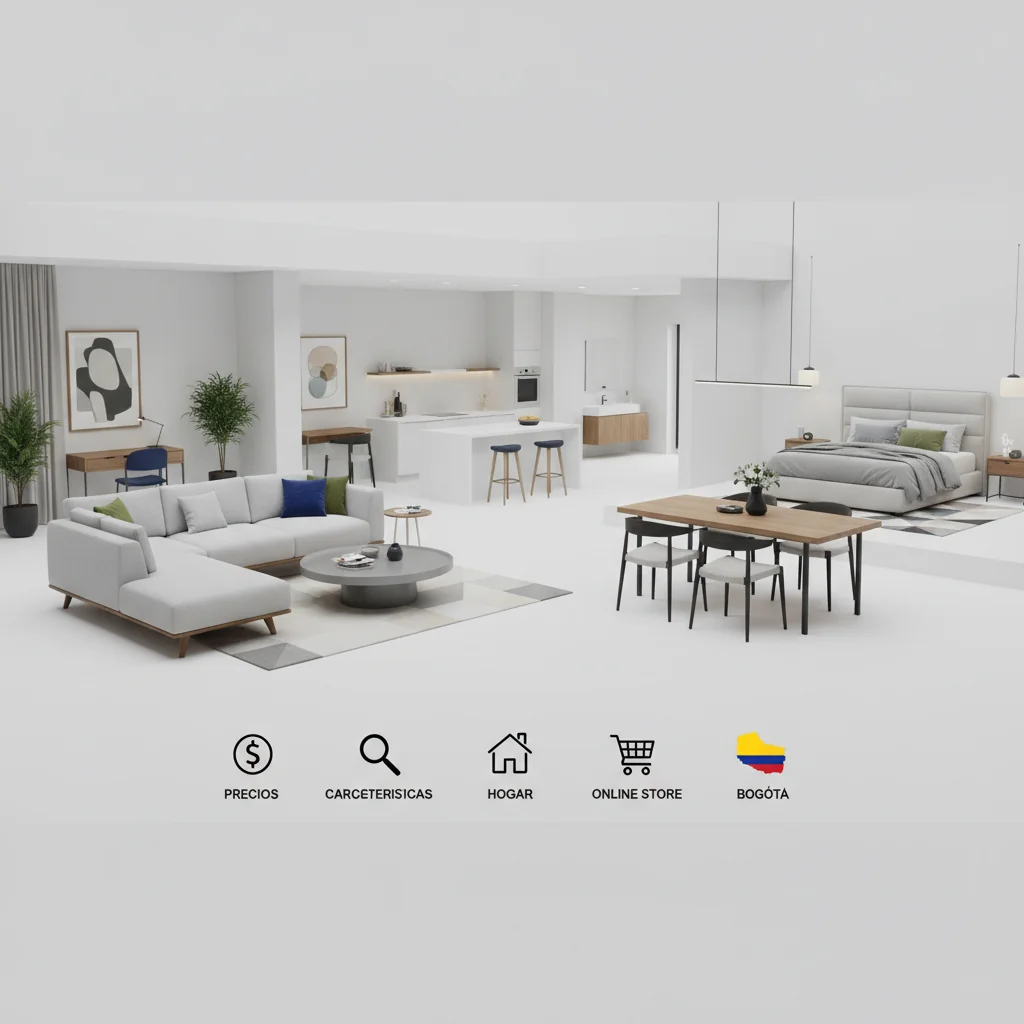 precios muebles bogotá características y ventajas