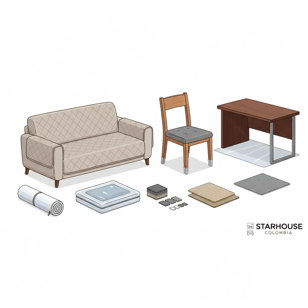 protectores de muebles características y ventajas