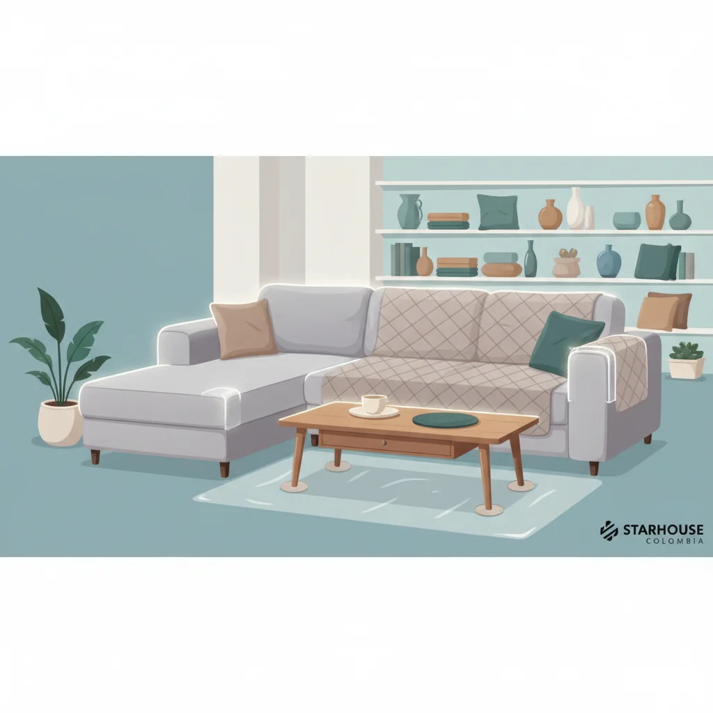 protectores de muebles de sala características y ventajas