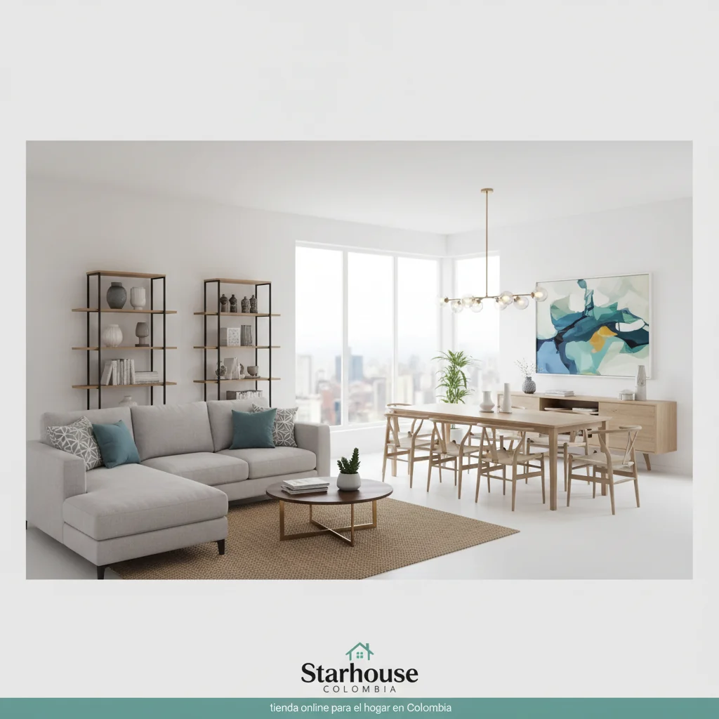 sala comedor muebles cómo elegir