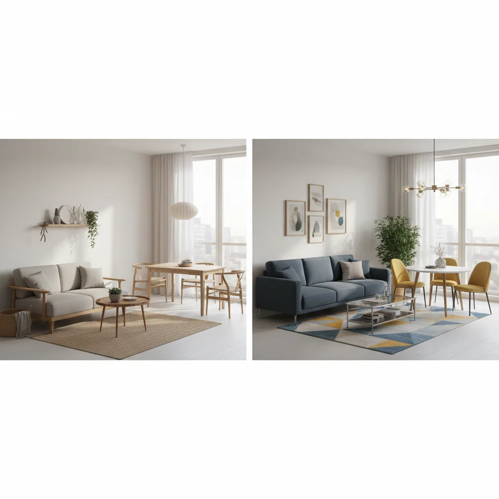 sala y comedor muebles economicos cómo elegir