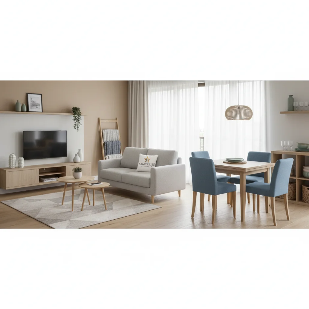 sala y comedor muebles economicos características y ventajas