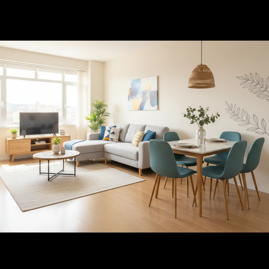 sala y comedor muebles economicos — pisos y revestimientos en Colombia | Starhouse