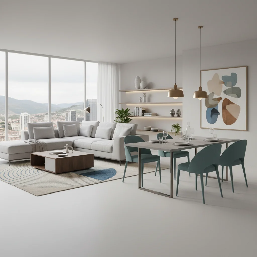 sala y comedor muebles modernos características y ventajas