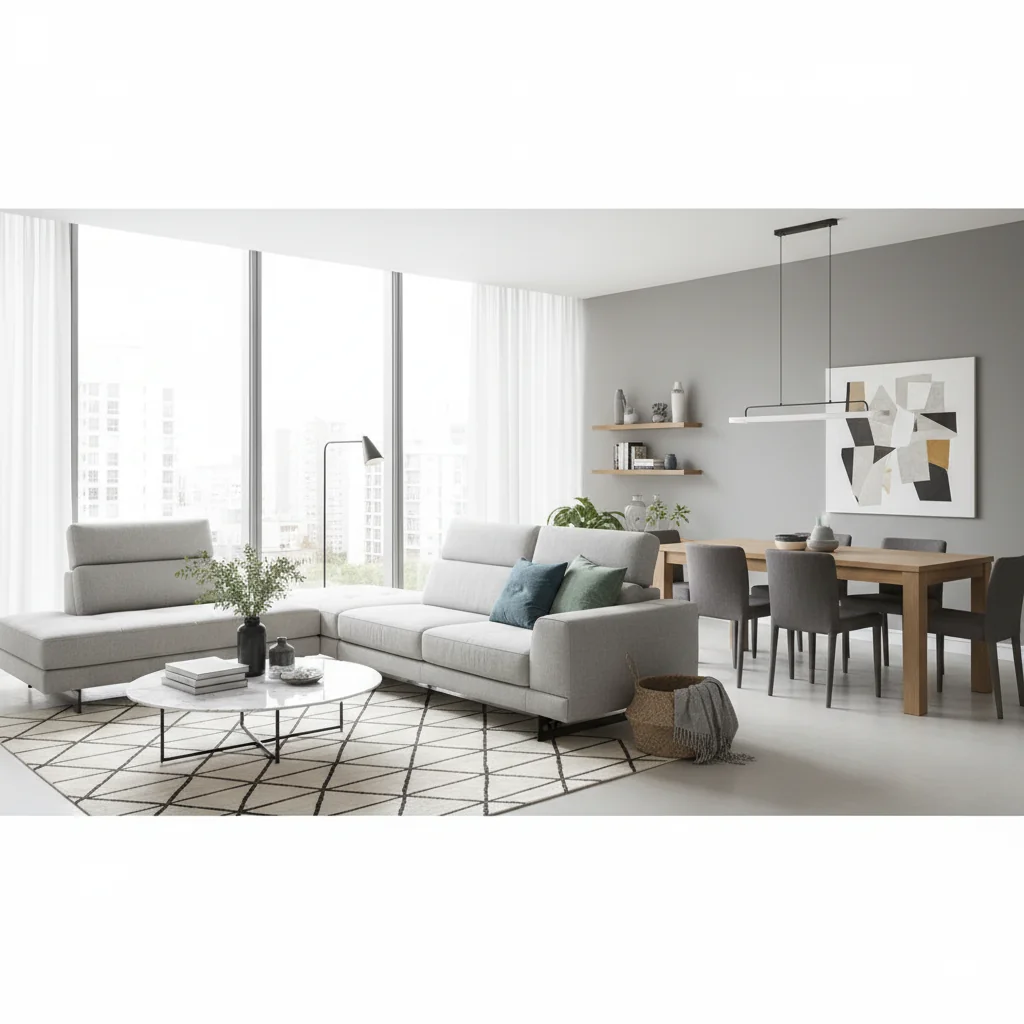 Renueva tu Hogar: Guía Completa de Muebles Modernos para Sala y Comedor