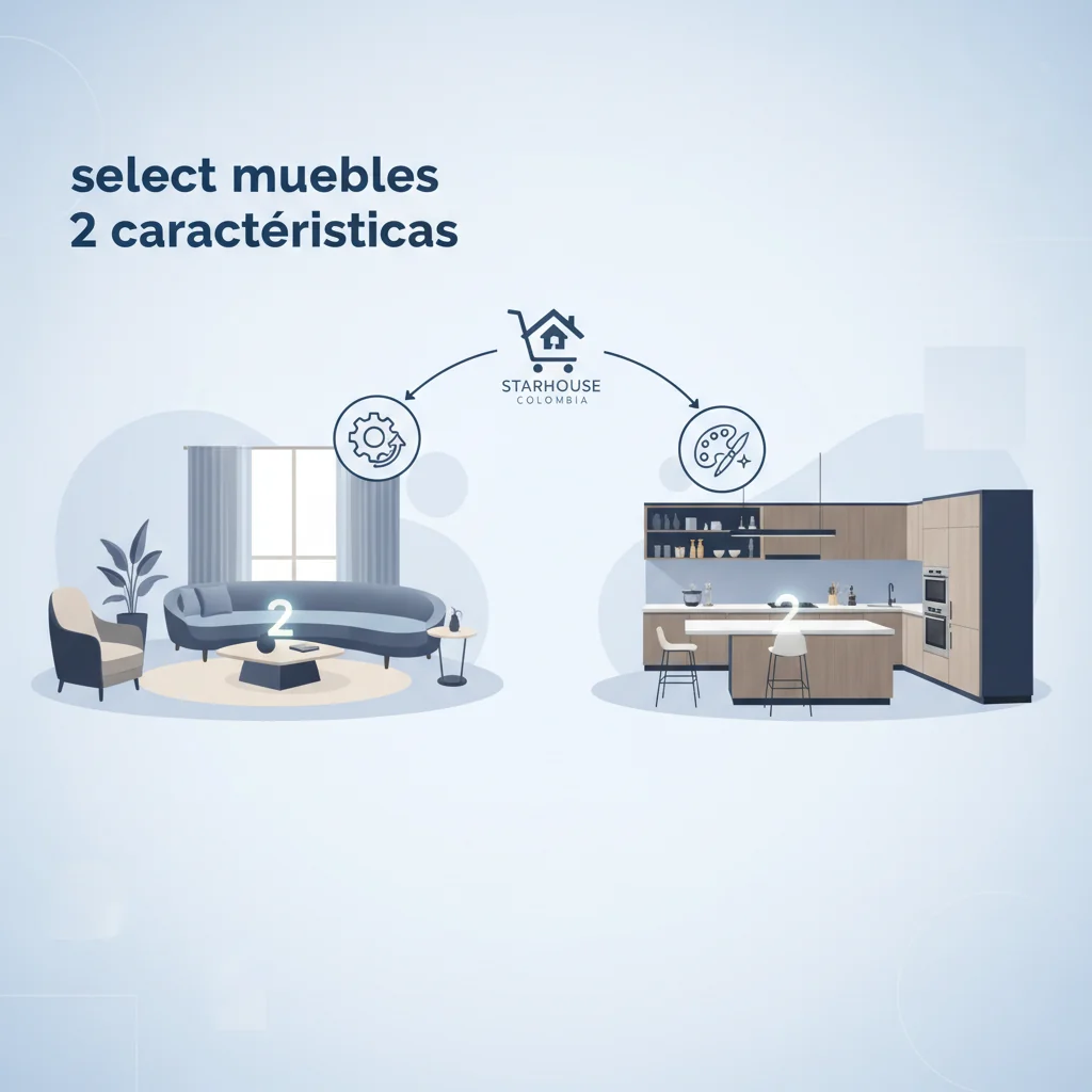 select muebles 2 características y ventajas