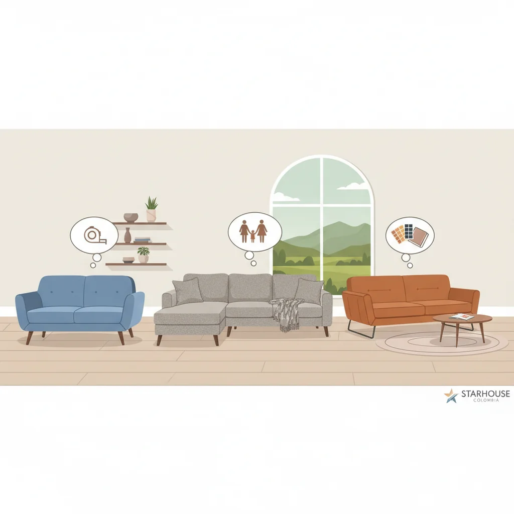 sofa muebles cómo elegir