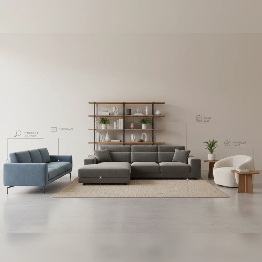 sofa muebles características y ventajas