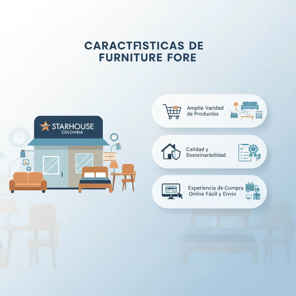 tienda muebles características y ventajas