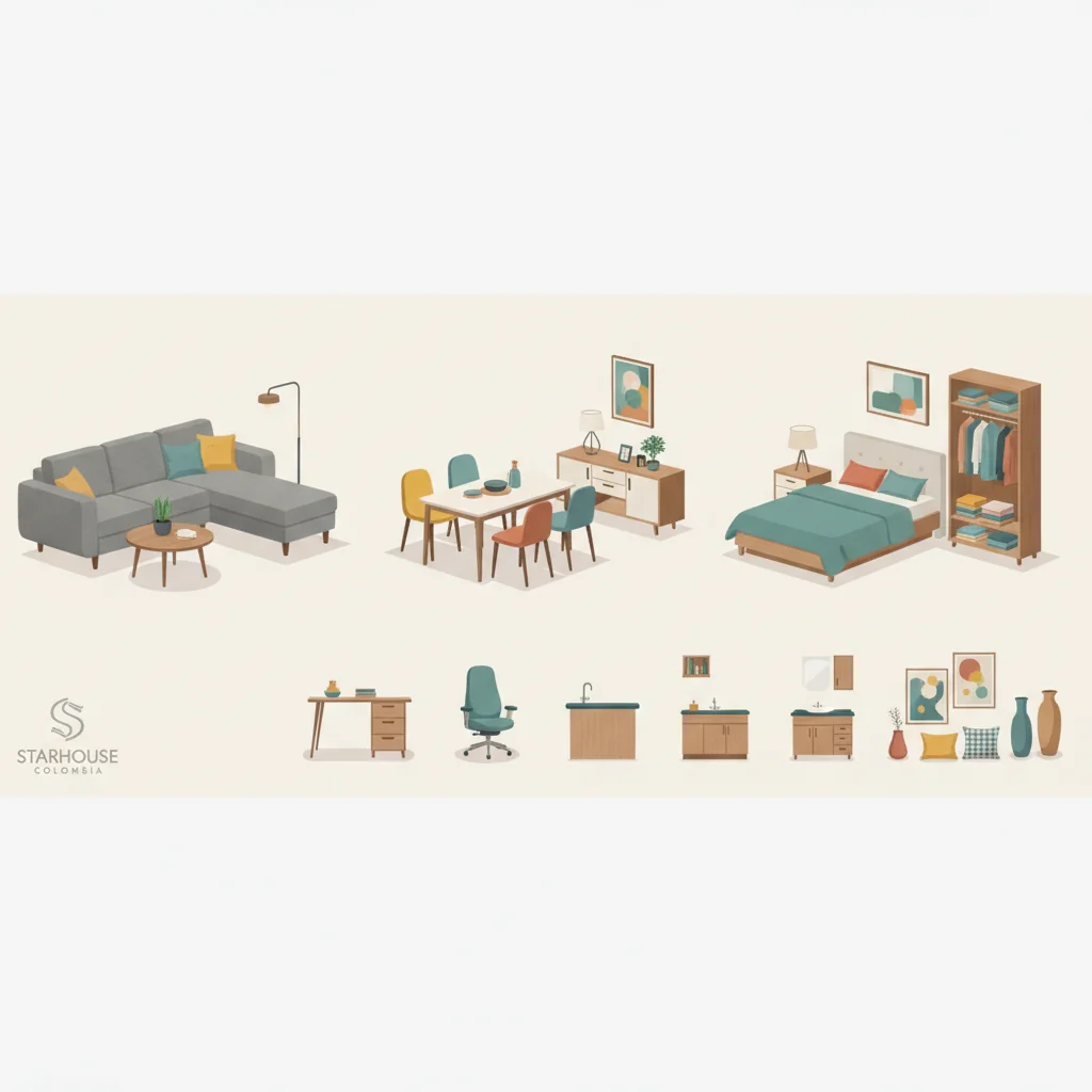 venta de muebles baratos colombia cómo elegir