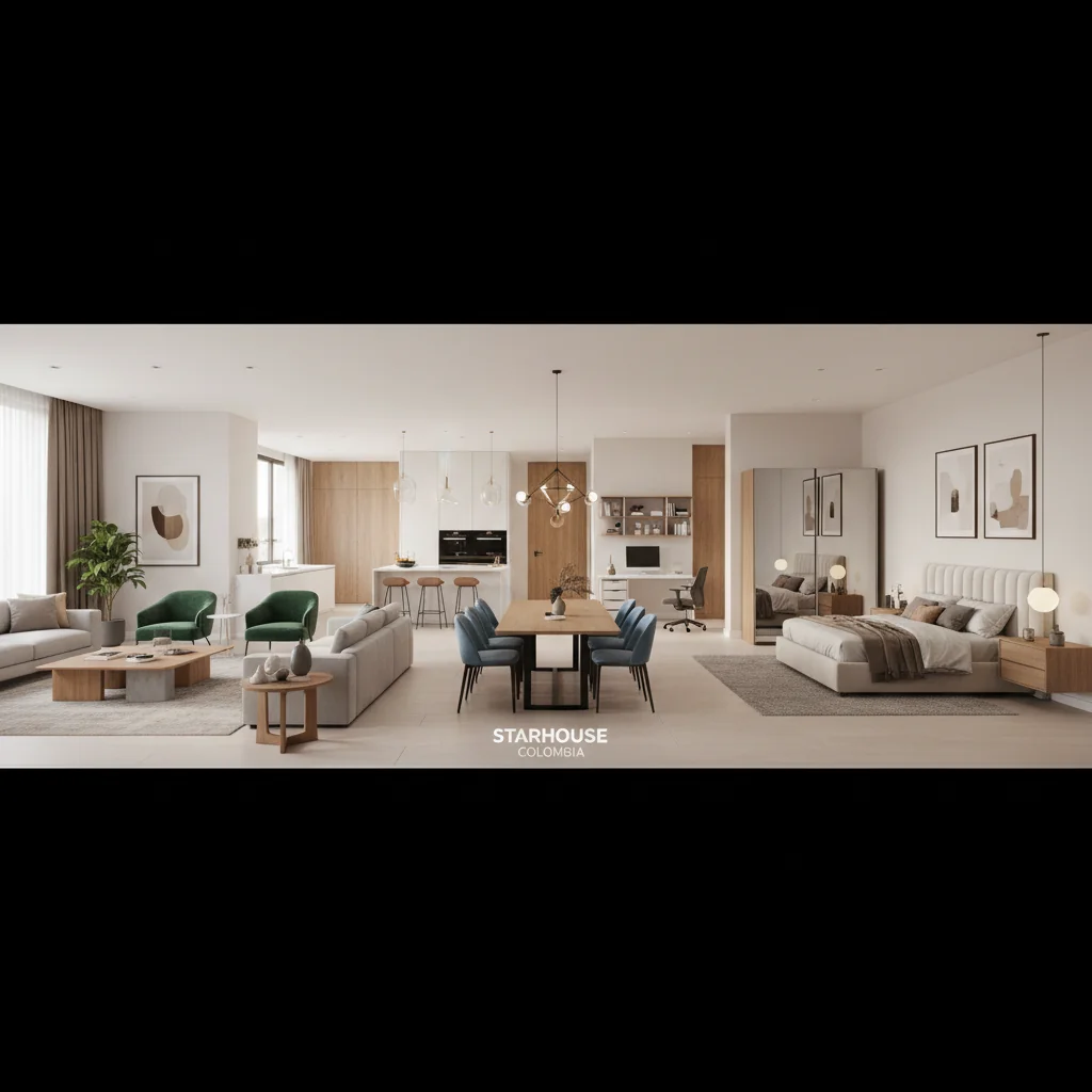 venta de muebles modernos colombia características y ventajas