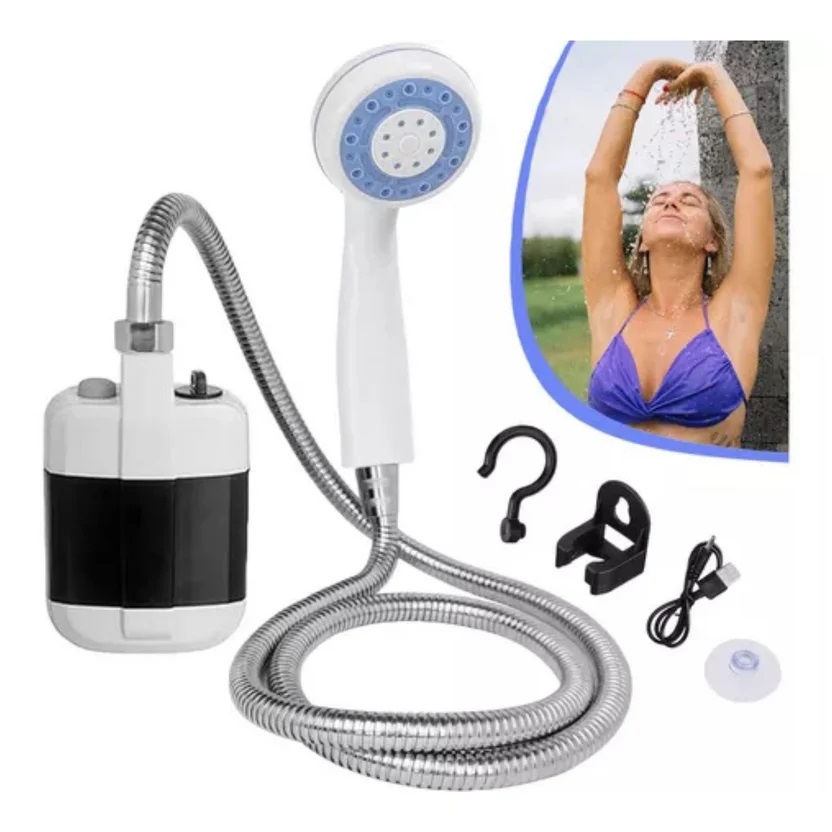 DUCHA PORTÁTIL ELÉCTRICA RECARGABLE - Imagen 2