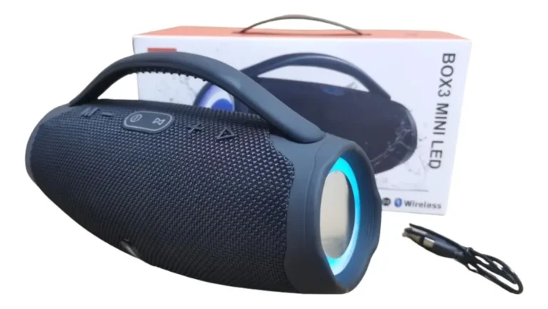Parlante Boombox 3 Mini LED 1.1