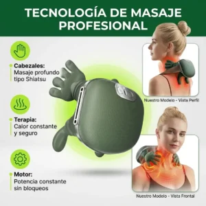 Masajeador Electrico tortuga portatil