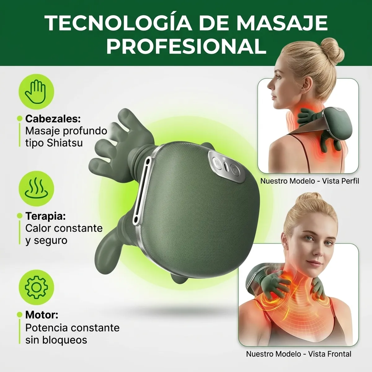 Masajeador Electrico tortuga portatil - Imagen 1