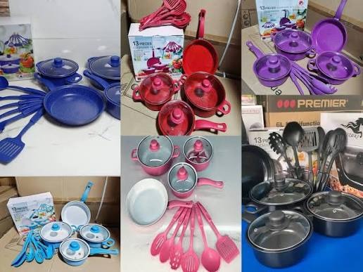 SET DE OLLAS DE COLORES - Imagen 1