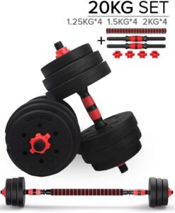 MANCUERNAS 20 KG BARRA DROPI CUP