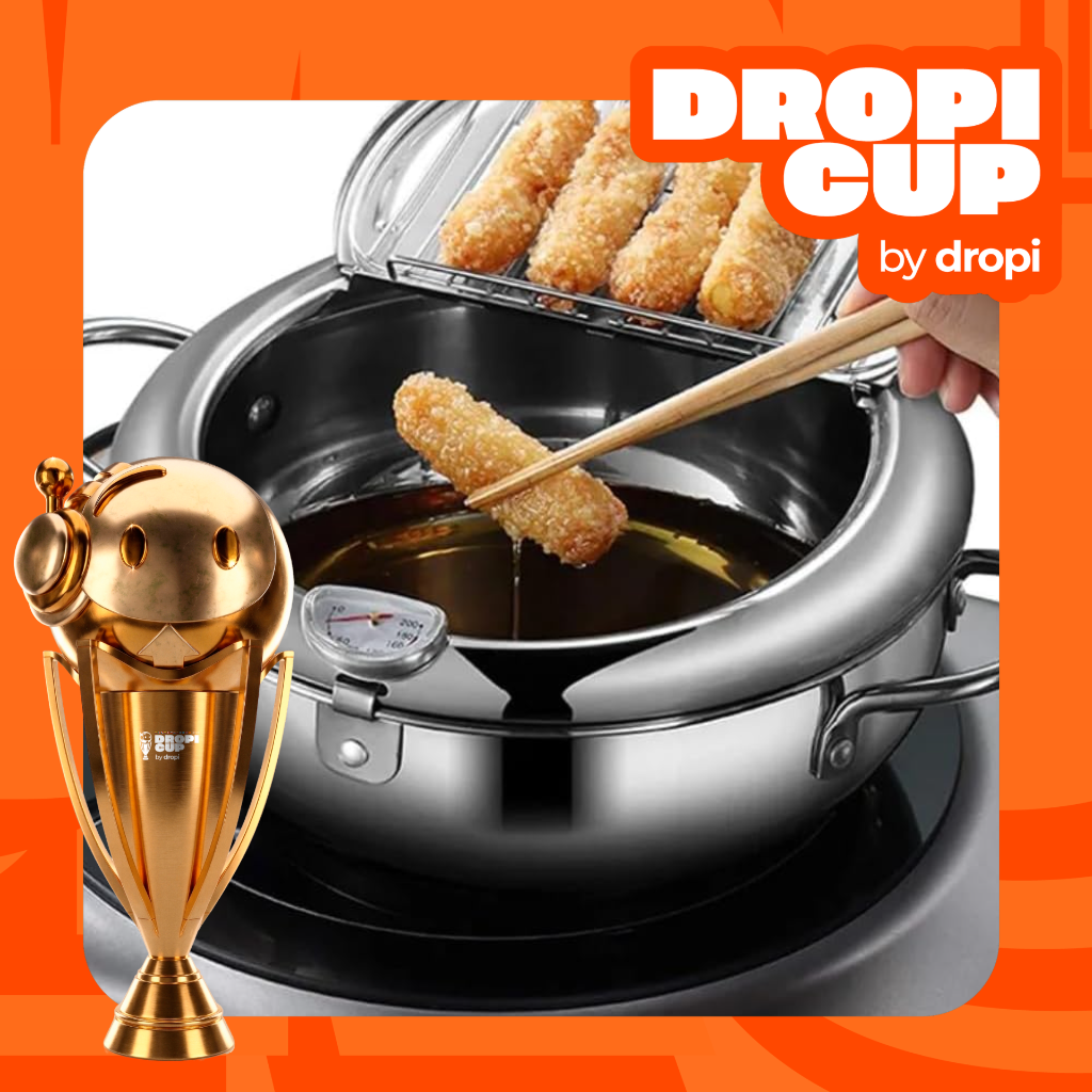 OLLA FREIR JAPONESA 4.2L DROPI CUP - Imagen 1