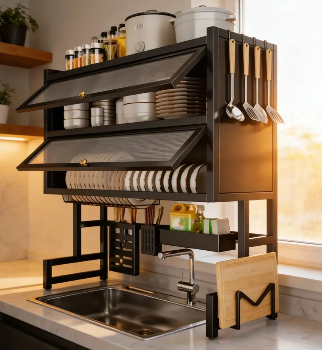 Escurridor Loza Doble Tapa 85 CM - Imagen 2