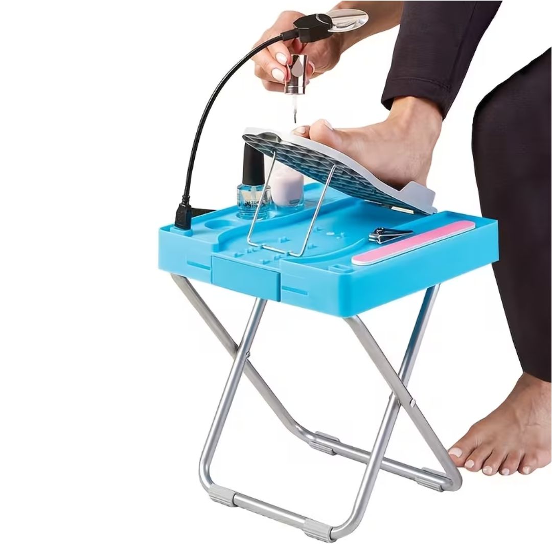 Estación Plegable de Uñas 4en1 Pedicure - Imagen 2