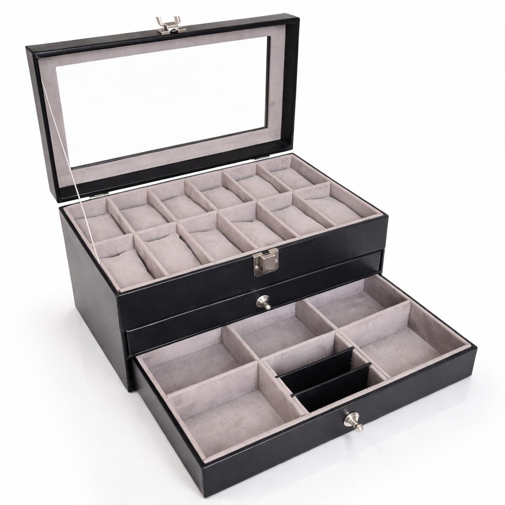 Estuche Caja Organizador Mixto 3 Niveles - Imagen 5