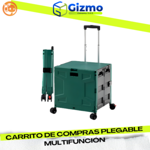 Carrito de Compras Plegable Multifunción